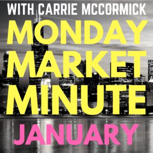 Monday Market Minute Keeping it real podcast